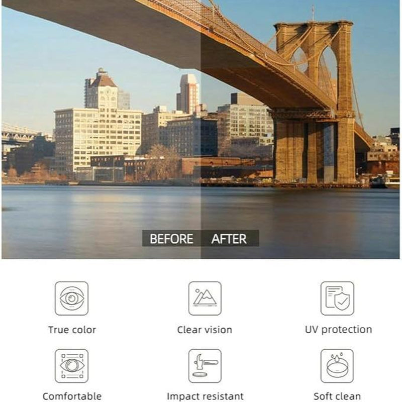 Trendy Sports Sunglasses - Polarised UV400 Mirrored Lens, Windproof & Dustproof for Outdoor Activities - Cycling, Running, Hiking & Driving - Unisex for Women and Men, Protection Shade