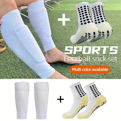 2/4/6/8 Counts of Men'S Crew Athletic Socks, Non-Slip Comfortable Sports Socks for Men Basketball Football Outdoor Training Running