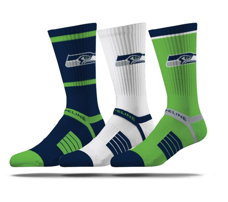 Strideline NFL Team Socks - 3Pk