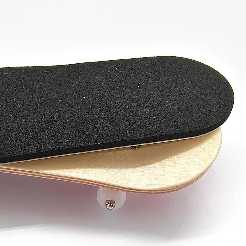 Wooden Fingerboard, 1 Count Professional Finger Skateboard, Fingerboard for Kids & Adults