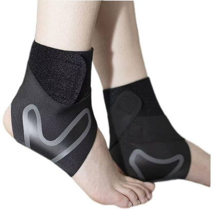 Ollas Ankle Support to Prevent Sprained Ankles, Ankle Relief Ankle Support for Men and Women, Ankle Compression Cuff with Straps Black Outdoorfun Healthcare Tool Brace