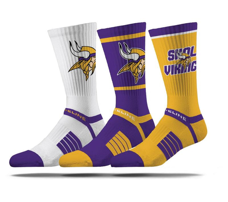 Strideline NFL Team Socks - 3Pk