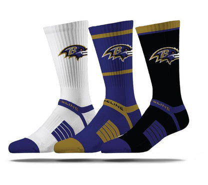 Strideline NFL Team Socks - 3Pk