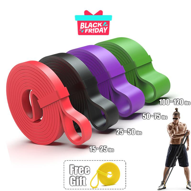 Resistance Bands Pull up Assistance Multi Level Exercise Workout Bands for Men Women Full-Body Training Durable Elastic Material Stretching Gear