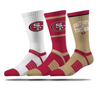 Strideline NFL Team Socks - 3Pk