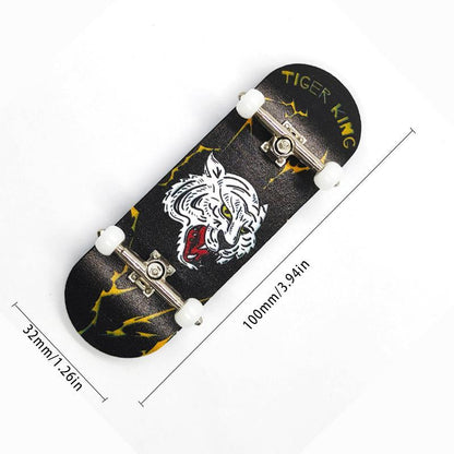 Wooden Fingerboard, 1 Count Professional Finger Skateboard, Fingerboard for Kids & Adults