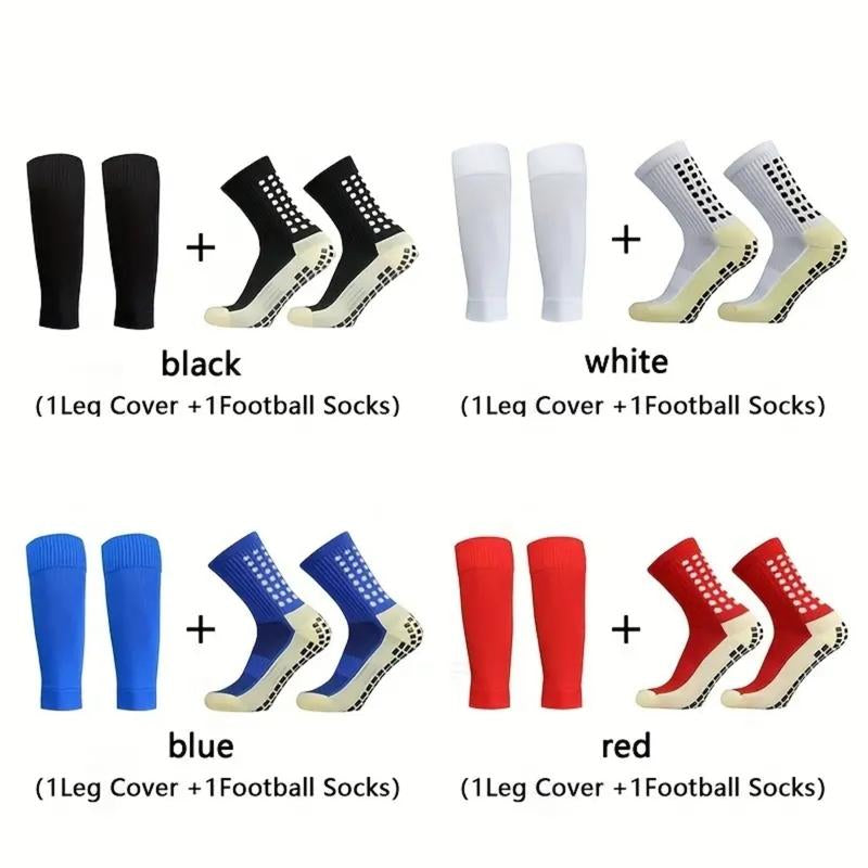 2/4/6/8 Counts of Men'S Crew Athletic Socks, Non-Slip Comfortable Sports Socks for Men Basketball Football Outdoor Training Running