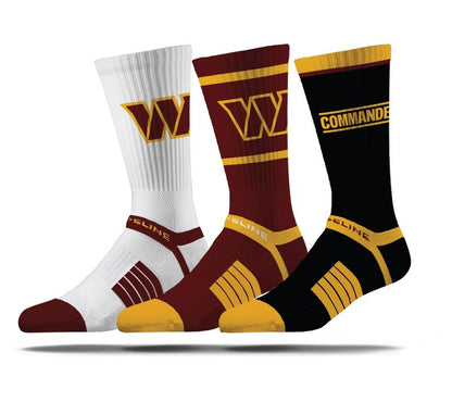 Strideline NFL Team Socks - 3Pk