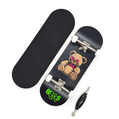 Wooden Fingerboard, 1 Count Professional Finger Skateboard, Fingerboard for Kids & Adults